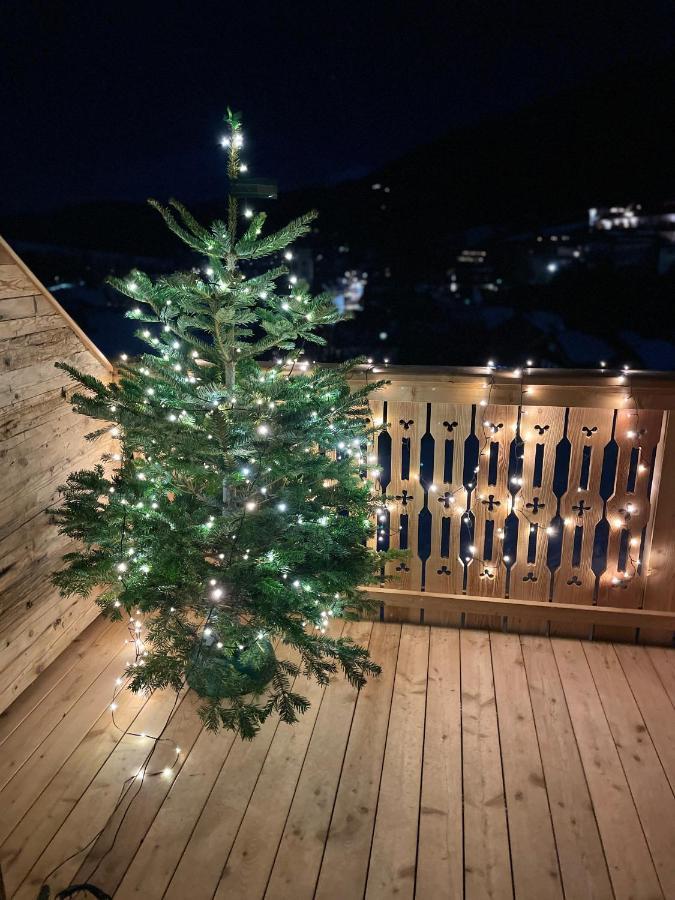 Exclusives Apartment Im Sonnenhof Moos Sexten Exterior foto