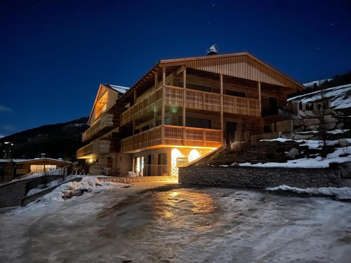 Exclusives Apartment Im Sonnenhof Moos Sexten Exterior foto
