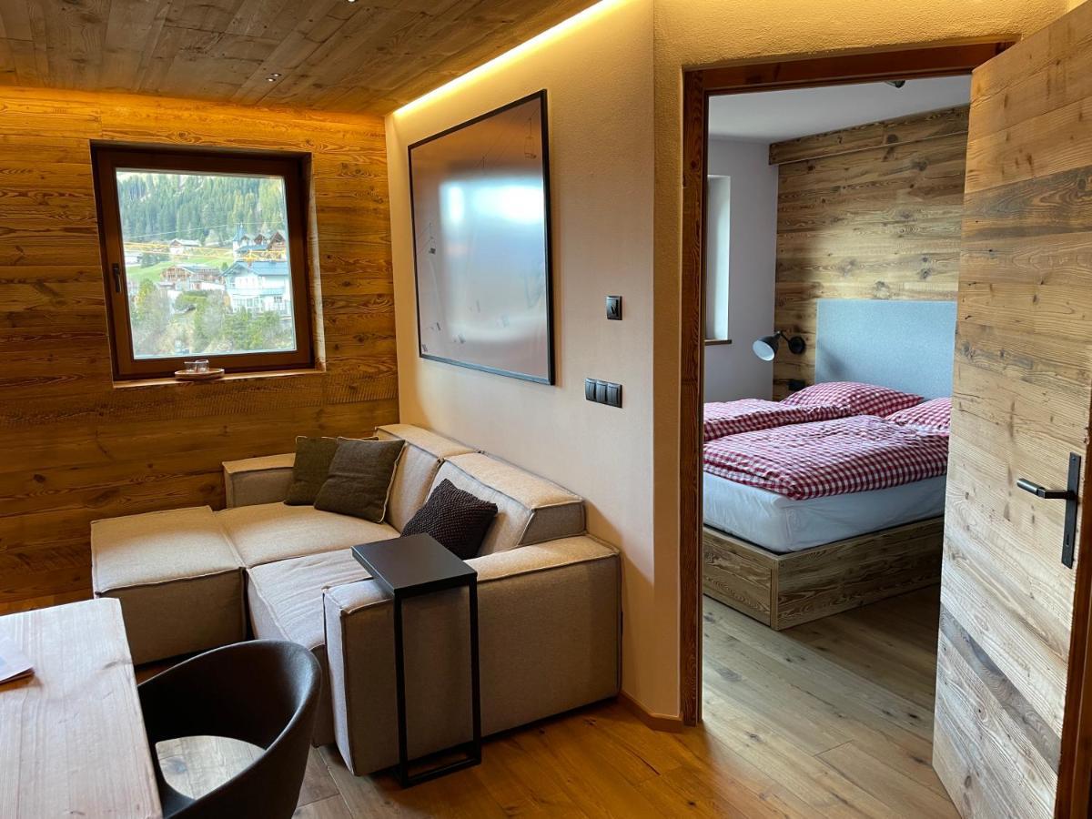 Exclusives Apartment Im Sonnenhof Moos Sexten Exterior foto