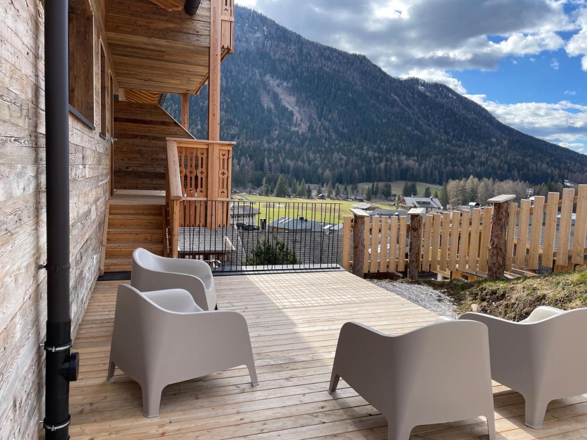 Exclusives Apartment Im Sonnenhof Moos Sexten Exterior foto