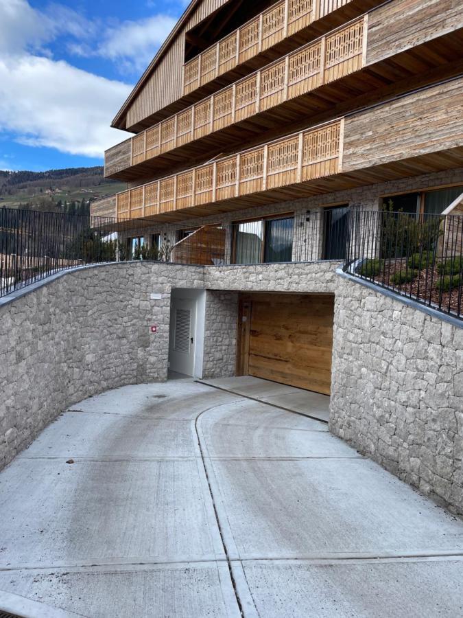 Exclusives Apartment Im Sonnenhof Moos Sexten Exterior foto