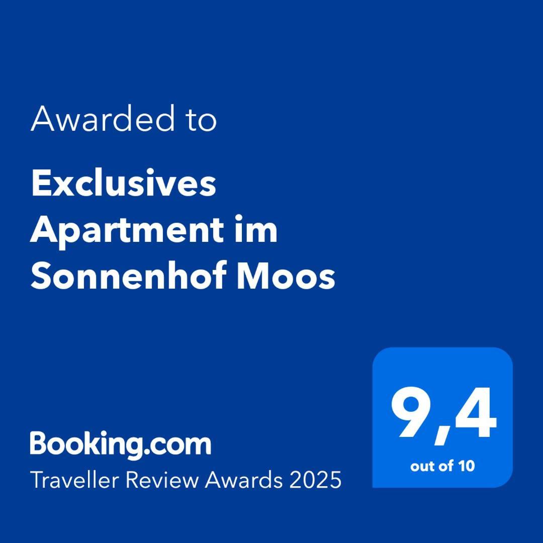 Exclusives Apartment Im Sonnenhof Moos Sexten Exterior foto